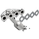 Direct-Fit California Grade Catalytic Converter with Integrated Exhaust Manifold