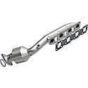 Direct-Fit OEM Grade Catalytic Converter with Integrated Exhaust Manifold