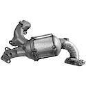 CalCat CARB Direct Fit Catalytic Converter with Integrated Exhaust Manifold