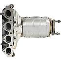 CalCat CARB Direct Fit Catalytic Converter with Integrated Exhaust Manifold