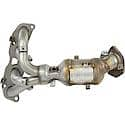 CalCat CARB Direct Fit Catalytic Converter with Integrated Exhaust Manifold