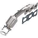 Direct-Fit OEM Grade Catalytic Converter with Integrated Exhaust Manifold