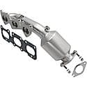 Direct-Fit OEM Grade Catalytic Converter with Integrated Exhaust Manifold
