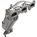 Direct-Fit OEM Grade Catalytic Converter with Integrated Exhaust Manifold