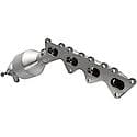 Direct-Fit California Grade Catalytic Converter with Integrated Exhaust Manifold