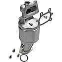 Direct-Fit California Grade Catalytic Converter with Integrated Exhaust Manifold