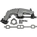 Direct Fit Exhaust Manifold: With Heat Shield