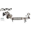 Ultra EPA Direct Fit Catalytic Converter with Integrated Exhaust Manifold