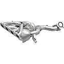 Direct-Fit OEM Grade Catalytic Converter with Integrated Exhaust Manifold