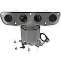 Direct-Fit OEM Grade Catalytic Converter with Integrated Exhaust Manifold
