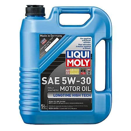 Longtime High Tech Full Synthetic 5W-30 Engine Oil: Wear Protection, Maximum-Performance, 5 Liter