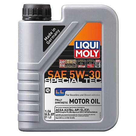 SpecialTec Long Life Full Synthetic 5W-30 Engine Oil: Offers Optimal Cleanliness, 1 Liter