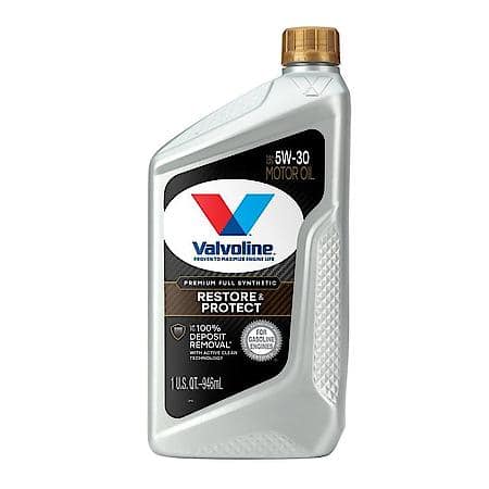 Restore & Protect Premium Full Synthetic 5W-30 Motor Oil, 1 Quart