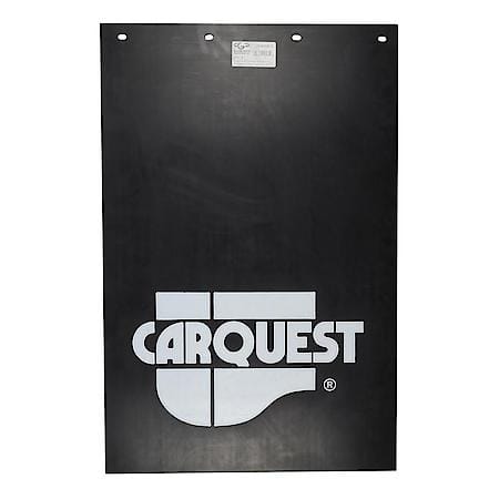 Polyguard Standard Mud Flap, 24" x 36" x 3/16", Black, with "CARQUEST" Logo, Made in USA