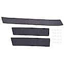 Radiator & Air Deflector Felt And Stapler Kit, 3 Felts (1 Top And 2 Sides)