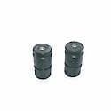 Rubber Spring, Inside Coil Spring Mount, 1300 Lb Capacity Per Set, Hollow Rubber