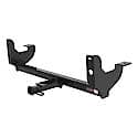 Trailer Hitch: 1-1/4" Receiver, 3,500 LB Capacity, Installs as low as 60 Mins