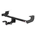 Trailer Hitch: 1-1/4" Receiver, 2,000 LB Capacity, Installs as low as 30 Mins