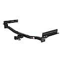 Trailer Hitch: 1-1/4" Receiver, 2,500 LB Capacity, Installs as low as 60 Mins