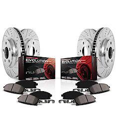 「ぶーさま専用」4/4 FRONT BRAKENETIC Sport Drill Slot Brake Rotors 30mm Z32 300ZX