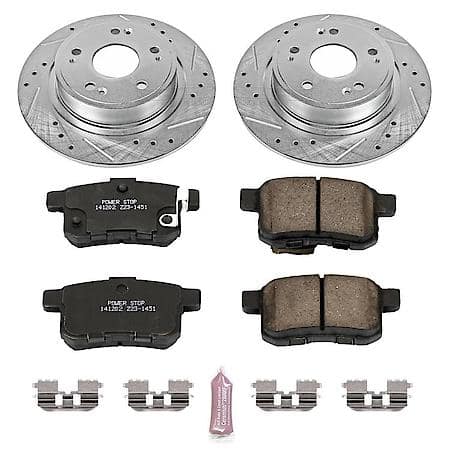 Rear Carbon-Fiber Ceramic Disc Pad And Rotor: Brake Kit, Z23 Daily Driver