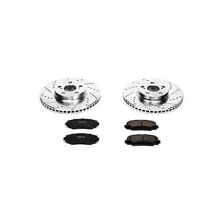 Front Carbon-Fiber Ceramic Disc Pad And Rotor: Brake Kit, Z23 Daily Driver