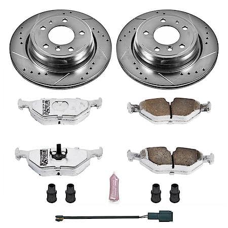 PowerStop Carbon-Fiber Ceramic Disc Pad And Rotor: Brake Kit, Z26
