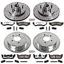 Front And Rear Carbon-Fiber Ceramic Disc Pad And Rotor: Brake Kit, Z36 Truck And Tow