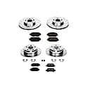 Front And Rear Carbon-Fiber Ceramic Disc Pad And Rotor: Brake Kit, Z23 Daily Driver