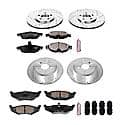 Front And Rear Carbon-Fiber Ceramic Disc Pad And Rotor: Brake Kit, Z23 Daily Driver