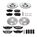 Front And Rear Carbon-Fiber Ceramic Disc Pad And Rotor: Brake Kit, Z23 Daily Driver