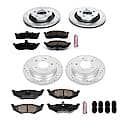 Front And Rear Carbon-Fiber Ceramic Disc Pad And Rotor: Brake Kit, Z23 Daily Driver