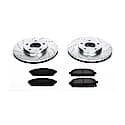 Front Carbon-Fiber Ceramic Disc Pad And Rotor: Brake Kit, Z23 Daily Driver