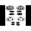 Front And Rear Carbon-Fiber Ceramic Disc Pad And Rotor: Brake Kit, Z23 Daily Driver