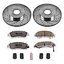 Carbon-Fiber Ceramic Disc Pad And Rotor: Brake Kit, Z26 Street Performance