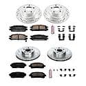 Front And Rear Carbon-Fiber Ceramic Disc Pad And Rotor: Brake Kit, Z23 Daily Driver