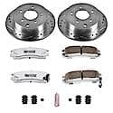 Rear Carbon-Fiber Ceramic Disc Pad And Rotor: Brake Kit, Z26 Street Performance