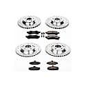 Front And Rear Carbon-Fiber Ceramic Disc Pad And Rotor: Brake Kit, Z23 Daily Driver