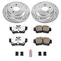 Carbon-Fiber Ceramic Disc Pad And Rotor: Brake Kit, Z26 Street Performance