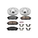 Front Carbon-Fiber Ceramic Disc Pad And Rotor: Brake Kit, Z36 Truck And Tow