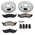 Front Carbon-Fiber Ceramic Disc Pad And Rotor: Brake Kit, Z23 Daily Driver