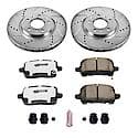 Front Carbon-Fiber Ceramic Disc Pad And Rotor: Brake Kit, Z26 Street Performance