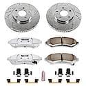 Front Carbon-Fiber Ceramic Disc Pad And Rotor: Brake Kit, Z26 Street Performance