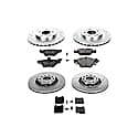 Front And Rear Carbon-Fiber Ceramic Disc Pad And Rotor: Brake Kit, Z23 Daily Driver