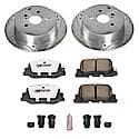 Rear Carbon-Fiber Ceramic Disc Pad And Rotor: Brake Kit, Z26 Street Performance