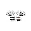 Front Carbon-Fiber Ceramic Disc Pad And Rotor: Brake Kit, Z23 Daily Driver