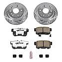 Rear Carbon-Fiber Ceramic Disc Pad And Rotor: Brake Kit, Z26 Street Performance