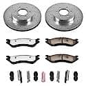 Front Carbon-Fiber Ceramic Disc Pad And Rotor: Brake Kit, Z36 Truck And Tow