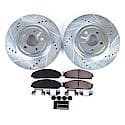 Front Carbon-Fiber Ceramic Disc Pad And Rotor: Brake Kit, Z23 Daily Driver