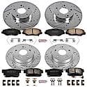 Front And Rear Carbon-Fiber Ceramic Disc Pad And Rotor: Brake Kit, Z23 Daily Driver